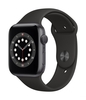 Apple Watch Series 6 (GPS) 44mm Aluminiumgehäuse 32GB spacegrau