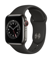 Apple Watch Series 6 (GPS+Cellular) 40mm Edelstahlgehäuse 32GB graphit