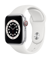 Apple Watch Series 6 (GPS+Cellular) 40mm Edelstahlgehäuse 32GB silber