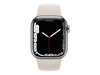 Apple Watch Series 7 (GPS + Cellular) 41mm Edelstahlgehäuse 32GB silber