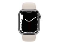 Apple Watch Series 7 (GPS + Cellular) 41mm Edelstahlgehäuse 32GB silber