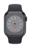 Apple Watch Series 8 (GPS) 41mm Aluminiumgehäuse mitternacht,  Sportband mitternacht
