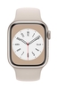 Apple Watch Series 8 (GPS) 45mm Aluminiumgehäuse polarstern,  Sportband polarstern
