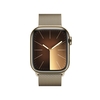 Apple Watch Series 9 (GPS + Cellular) 41mm Edelstahlgehäuse gold,  Milanese Loop gold