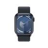 Apple Watch Series 9 (GPS + Cellular) 45 mm Aluminiumgehäuse Mitternacht,  Sportband Mitternacht Loop