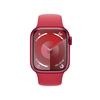 Apple Watch Series 9 (GPS + Cellular) 45mm Aluminiumgehäuse rot,  Sportband rot M/L