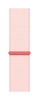 Apple Watch Sport Loop hellrosa
