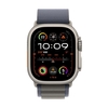 Apple Watch Ultra 2 (GPS + Cellular) 49mm Titaniumgehäuse,  Alpine Loop blau,  klein