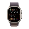 Apple Watch Ultra 2 (GPS + Cellular) 49mm Titaniumgehäuse,  Alpine Loop indigo,  klein