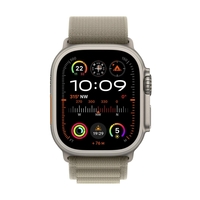Apple Watch Ultra 2 (GPS + Cellular) 49mm Titaniumgehäuse,  Alpine Loop olive,  groß
