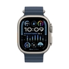 Apple Watch Ultra 2 (GPS + Cellular) 49mm Titaniumgehäuse,  Ocean Armband blau