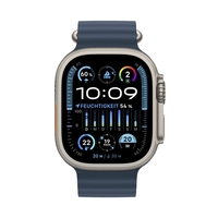 Apple Watch Ultra 2 (GPS + Cellular) 49mm Titaniumgehäuse,  Ocean Armband blau