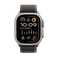 Apple Watch Ultra 2 (GPS + Cellular) 49mm Titaniumgehäuse,  Trail Loop blau/schwarz,  M/L