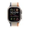 Apple Watch Ultra 2 (GPS + Cellular) 49mm Titaniumgehäuse,  Trail Loop orange/beige,  M/L