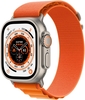 Apple Watch Ultra (GPS + Cellular) 49mm Titaniumgehäuse,  Alpine Loop orange klein