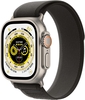 Apple Watch Ultra (GPS + Cellular) 49mm Titaniumgehäuse,  Trail Loop grau / schwarz (Größe M/L)