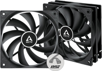 Arctic F12 PWM PST Schwarz (3er-Pack) - 120 mm