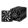 Arctic F8 Schwarz (5er-Pack) - 80 mm