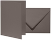 artoz Faltkarten mit Briefumschlägen Artoz Karten+Kuvert B6 graphit 943601-218 DIN B6 graphit