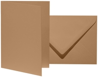artoz Faltkarten mit Briefumschlägen Artoz Karten+Kuvert B6 natur 943601-603 DIN B6 natur