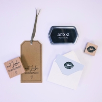 artoz Stempelkissen Artoz Stempelkissen schwarz 9, 0 x 6, 0 cm Schwarz