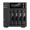 ASUSTOR AS6404T NAS 4-Bay-Leergehäuse Intel Celeron mit 1, 5GHz,  8GB DDR3 SO-DIMM,  4x SATA3,  2x GBit