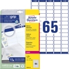 AVERY Zweckform Adress-Etiketten L7651-25 38, 1 x 21, 2 mm weiß