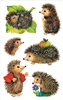 AVERY Zweckform Aufkleber Sticker Igel Igel