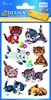 AVERY Zweckform Aufkleber Sticker Katzen Katzen