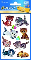 AVERY Zweckform Aufkleber Sticker Katzen Katzen