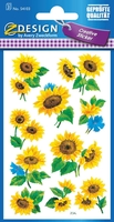 AVERY Zweckform Aufkleber Sticker Sonnenblumen Blumen