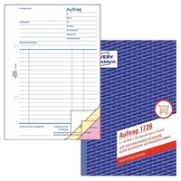 AVERY Zweckform Auftrag Formularbuch 1726 - 3 x 40 Blatt