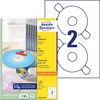 AVERY Zweckform CD-Etiketten CD-Etiketten, weiß, 117mm 200St L6043-100 weiß