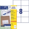 AVERY Zweckform Etiketten 3427 weiß 105, 0 x 74, 0 mm - 800 Stück