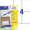 AVERY Zweckform Etiketten 3483 105, 0 x 148, 0 mm weiß - 400 Stück