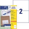 AVERY Zweckform Etiketten 3655 weiß 210, 0 x 148, 0 mm - 200 Stück