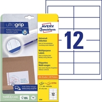 AVERY Zweckform Etiketten 4781 weiß 97, 0 x 42, 3 mm - 360 Stück