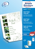 AVERY Zweckform Fotopapier Ij.Pap.170g A4 2-Besch.100Bl. DIN A4 170 g/m²
