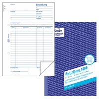 AVERY Zweckform Geschäftsformulare Bestellung Bestellung A5,  KP 1406 DIN A5 2x 50 Seiten