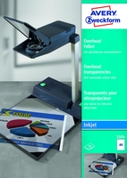 AVERY Zweckform InkJetfolien AVERY Ink-Jet-Folie Klar 2504 Transparent