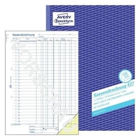 Avery Zweckform Kassenabrechnung A4 - 2x 50 Blatt