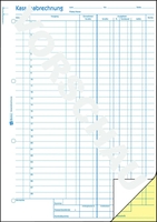 AVERY Zweckform Kassenformulare Kassenabrechnung 428 DIN A4 2x 50 Seiten