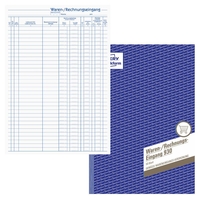 AVERY Zweckform Kassenformulare Waren-/Rechnungs-Eingangsbuch Waren/Rechnungseingang A4 930 DIN A4 1x 50 Seiten
