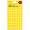 AVERY Zweckform Klebepunkte 3013 gelb Ø 8, 0 mm - 416 Stück