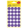 AVERY Zweckform Klebepunkte 3118 violett Ø 18, 0 mm - 96 Stück