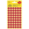 AVERY Zweckform Klebepunkte 3141 rot Ø 12, 0 mm - 270 Stück