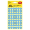 AVERY Zweckform Klebepunkte 3142 blau Ø 12, 0 mm - 270 Stück