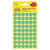 AVERY Zweckform Klebepunkte 3143 grün Ø 12, 0 mm - 270 Stück