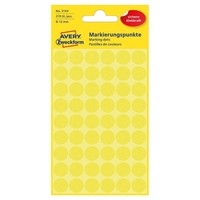 Avery Zweckform Klebepunkte 3144 - gelb