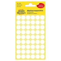 AVERY Zweckform Klebepunkte 3145 Ø 12, 0 mm - weiß